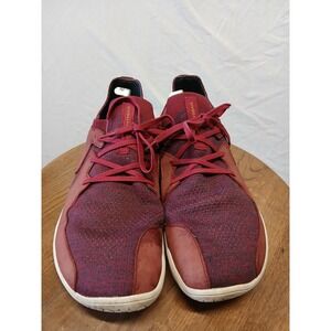 Vivobarefoot Mens Size 49 Burgundy Lace Up Shoes Minimalist Barefoot